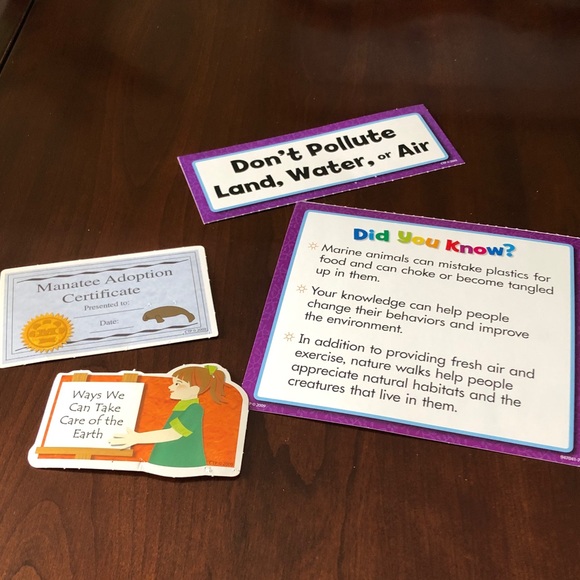 Educational Earth Care bulletin board Set - Picture 4 of 9